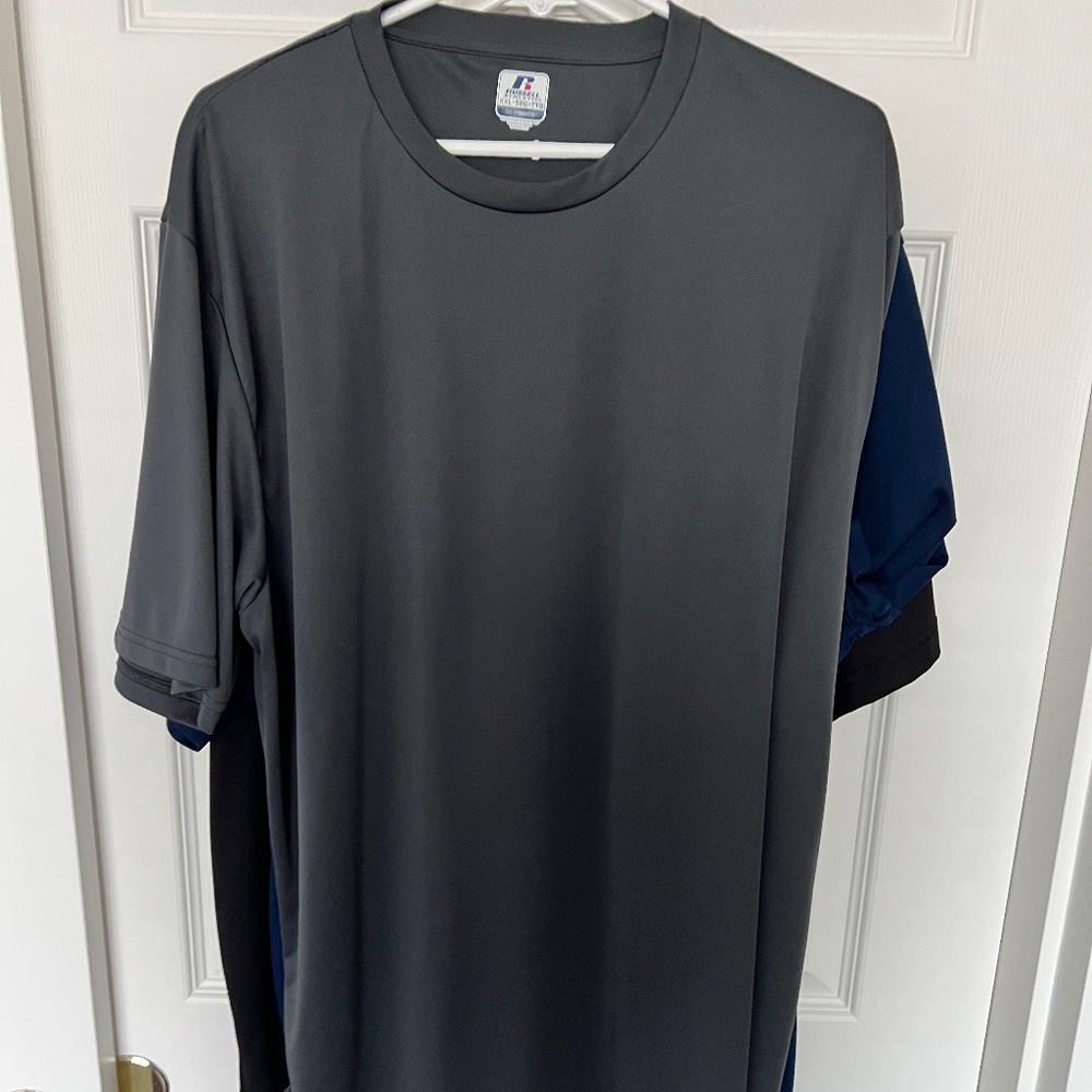 LOT (Qty - 10) RUSSELL ATHLETIC Workout shirts Dri-POWER
